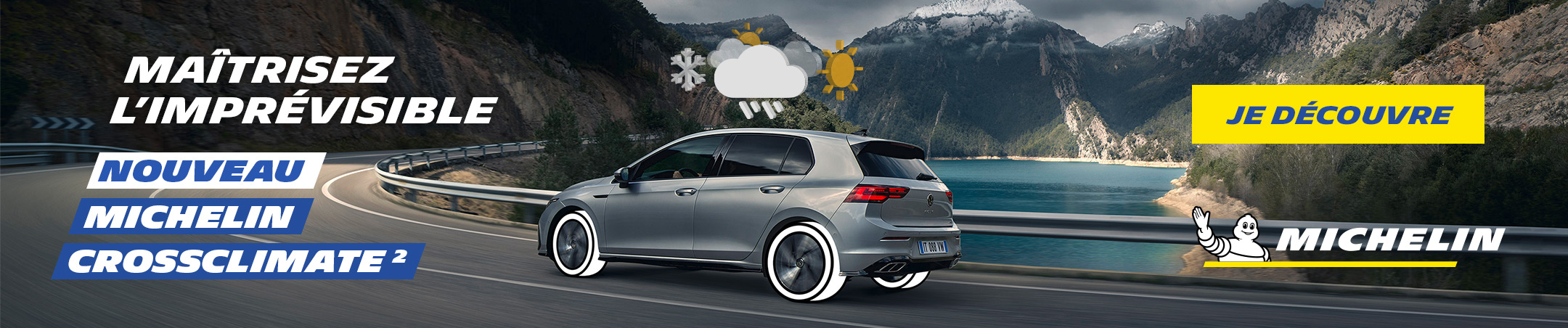 Pneus 4 saisons sMichelin CrossClimate 2 disponibles chez Speedy