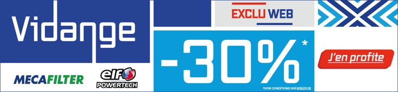 Speedy Promotion Exclu web Vidange Forfait Basic -30%