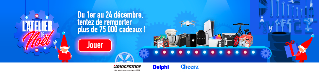 Jeu concours Speedy Calendrier de l'Avent Noël 2025
