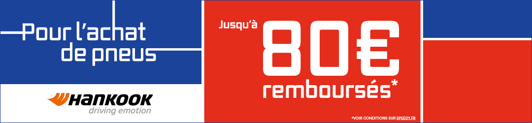 Promotion Speedy Pneus Hankook