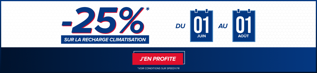 Clim en promotion chez Speedy