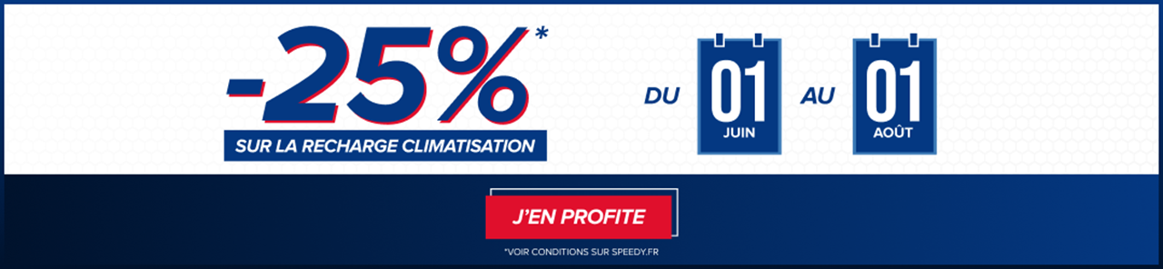 Clim en promotion chez Speedy
