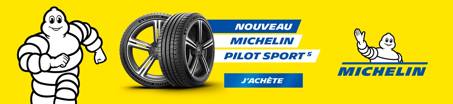 Pneus été Michelin Pilot Sport 5 disponibles chez Speedy