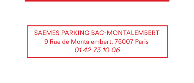 Parking serviciel - immobilisation